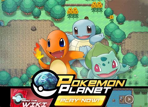 pokemon planet online game.